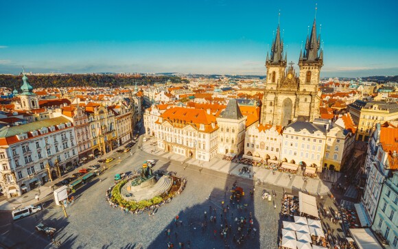 Praha je plná výhledů, které neomrzí