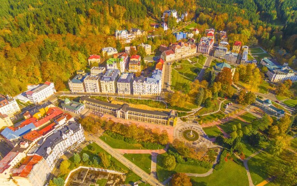 Historické centrum kúpeľného mesta Mariánské Lázně