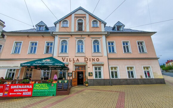 Hotel Villa Dino *** nájdete v Mariánskych Lázňach