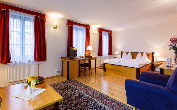 Izba Deluxe, Hotel Maltezský Kříž ***, Karlove Vary