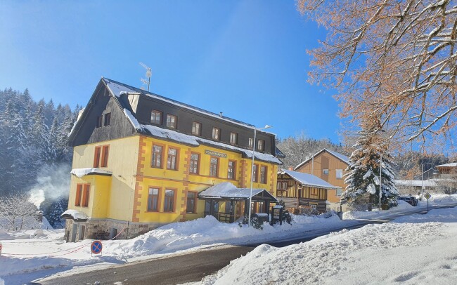 Krkonoše: Janské lázně u sjezdovek + sauna