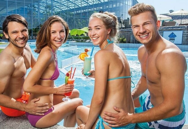 Aquapark Therme Erding u Mnichova: 2x vstupenka a ubytování
