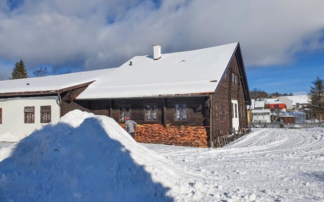 Šumava blízko lyžařských areálů a atrakcí