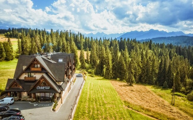 Polské Tatry blízko termálů v Penzionu Orlik se snídaní, wellness, vyhřívaným bazénem, animacemi + táborák