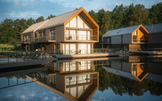 Polsko blízko Krkonoš s termálním wellness