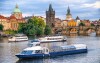 Na výlet můžete vyrazit loďkou po Vltavě