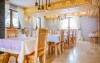 Stylová restaurace, Willa Grand Karpatia, polské Tatry