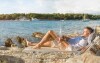 More a pláž, Crvena Luka Hotel & Resort ****, Chorvátsko