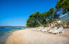 Kavicsos strand a szálloda közelében