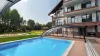Bazén, Apartament Karwica Zapach Lasu, Mazury, Poľsko 