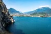 Jazero Lago di Garda v Taliansku