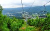 Lanovka v horách, Horská chata Orlík ***, Pec pod Sněžkou, Krkonoše, Česko