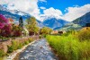 Řeka s horami, Flora Hotel & Suites ***, Merano, Itálie