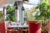 Restaurace u okna, Parco San Marco Hotels & Beach Resort ****, Cima di Porlezza (CO), Itálie