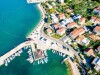 Kikötő és strand, Hotel BENI ***, Vrsi, Horvátország