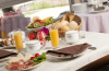 Raňajkový stôl, Hotel Rely ***, Brenzone sul Garda, Taliansko