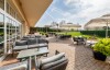 Terasa s posedením, Gotthard Therme Hotel & Conference ****, Szentgotthárd, Szentgotthárd, Maďarsko
