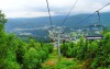 Lanovka v horách, Horská chata Orlík ***, Pec pod Sněžkou, Krkonoše, Česko