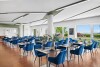 Reštaurácia s výhľadom, Hotel Yacht Wellness & Business ****, Siófok, Maďarsko