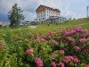Kvetinová záhrada, Hotel Tauplitzalm  ***, Tauplitzalm, Alpy, Rakúsko