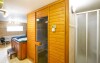 Sauna wewnętrzna, Hotel Sirákov ***, Liptál, Czechy