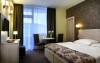 Zrekonstruované pokoje hotelu jsou příjemně vybavené