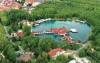 Luxusný hotel leží len 400 metrov od jazera Hévíz