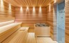Ve wellness zóně čeká sauna, pára i solná komora