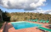 Vonakjší bazén pri Hoteli Villa Casalta Toskánsko Taliansko