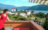 Výhled na jezero z Hotelu Staudacher Hof ***, Rakousko