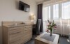 Elegantné izby tvoria príjemné prostredie pre pobyt