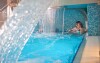 Bazén s mnohými vodnými atrakciami, Hotel Toporow ***