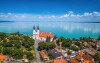 Jezero Balaton v Maďarsku