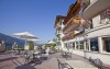 Terasa s posedením, Hotel Lagorai Panoramic Resort ****, Cavalese, Taliansko