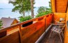 Z balkónu budete mít překrásný výhled na Oravskou přehradu