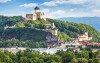 Trenčínský hrad tyčící se nad městem