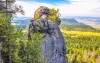 Polský národní park Góry Stolowe neboli Stolové hory