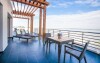 Venkovní terasa, Vital Hotel Nautis ****superior, Maďarsko