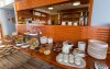 Raňajky, Grand Jules Boat Hotel ***, Budapešť