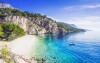 Pláž s pískem na Makarske, Hotel Bonaca ***, Chorvatsko