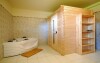 Za příplatek nebo v rámci 8 denního pobytu můžete využít saunu