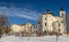 Křtiny-kastély a Morva-karszt közelében