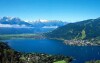 Pohled na jezero Zell am See