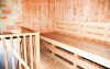 Hosté mohou využít také saunu po dobu 60 min zdarma