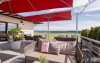 Terasa, Hotel Das Weitblick Allgäu ****, Alpy, Německo