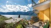 Kilátás az erkélyről, Hotel Sole ***, Malcesine, Olaszország