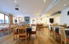 Restaurace, Berghotel Basur ****, Flirsch, Tyrolsko