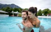 Ludzie w basenie, RupertusTherme, Bad Reichenhall, Niemcy