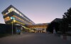 Modern épület, Therme Wien, Bécs, Ausztria