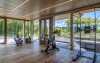 Posilňovňa s výhľadom, Hotel Ansitz Rungghof ****, Eppan an der Weinstraße, Taliansko